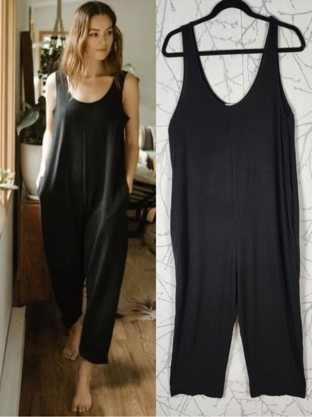 Jackson Rowe 95% Modal Stretch Jersey Scoop Neck Tank Romper